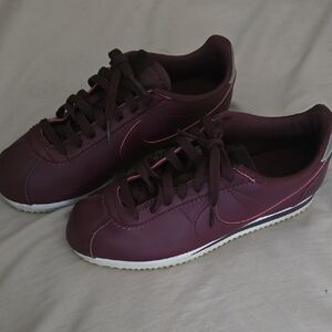 Nike Burgundy Cortez